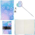 Trifox, pamiętnik z długopisem, cekinowe serca