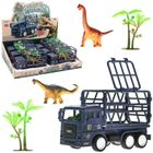 Trifox, pojazd z klatką, z dinozaurem, 1 szt.