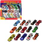 Trifox, Resoraki, zestaw pojazdów, 15 szt.