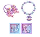 Trifox, syreny, zestaw biżuterii: gumki do włosów + bransoletka, 1 zestaw