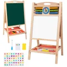 Trifox, tablica dwustronna, drewniana, liczydło, 70 cm