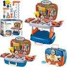 Trifox, warsztat w walizce, stolik z narzędziami