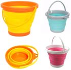 Trifox, wiaderko plażowe, składane, okrągłe, 2.5l, 1 szt.