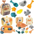 Trifox, zestaw do piasku w walizce, 8 elementów