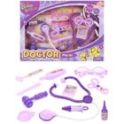 Trifox, zestaw lekarski, fioletowy, 11 elementów