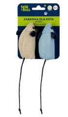 Trik&Roll, zabawka dla kota, mysz, 2 szt.