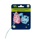 Trik&Roll, zabawka dla kota, myszka pluszowa i piłka pluszowa