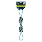 Trik&Roll, zabawka dla psa, szarpak, gumowy, niebieski, 34 cm