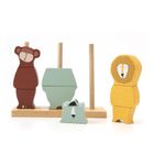 Trixie Baby, układanka drewniana ze zwierzątkami