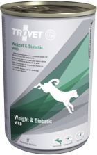 Trovet, WRD WWeight & Diabetic, karma dla psów z nadwagą i cukrzycą, 400 g