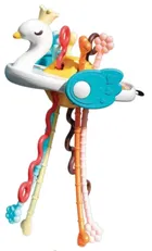 TuliFun, Łabędź, Kolorowe Linki, zabawka sensoryczna