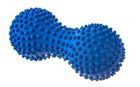 Tullo, wałek do masażu, duoball, niebieski, 15,5 cm