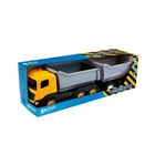 Tupiko, wywrotka, pojazd budowlany z przyczepą