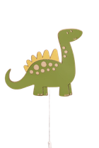 tupti.lights, lampka nocna dla dzieci, drewniana, dinozaur