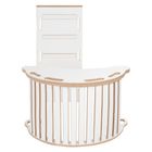 tupti.wood, 3w1: duży bujak montessori + duża zjeżdżalnia, drabinka + blat