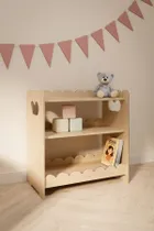 tupti.wood, Bubble Maxi, regał montessori, naturalny