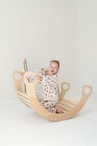 tupti.wood, duży bujak montessori, naturalny