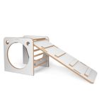 tupti.wood, kostka wielozadaniowa + mała zjeżdżalnia, drabinka