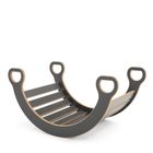 tupti.wood, mały bujak montessori, szary