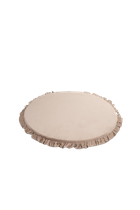 tupti.wood, mata piankowa z falbanką, beżowa