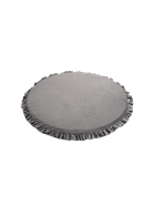 tupti.wood, mata piankowa z falbanką, szara