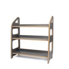 tupti.wood, maxi regał montessori, szary