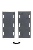 tupti.wood, zjeżdżalnia do dużego bujaka, chmurki, szara