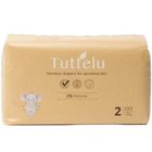 Tuttelu, bambusowe pieluszki jednorazowe, rozmiar 2, 3-6 kg, 32 szt.