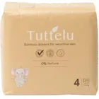 Tuttelu, bambusowe pieluszki jednorazowe, rozmiar 4, 7-11 kg, 24 szt.