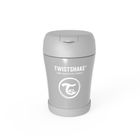 Twistshake, pojemnik termiczny na jedzenie, szary, 350 ml
