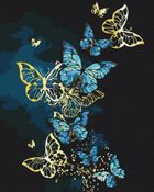 Twoje Hobby, malowanie po numerach + złota farba, Taniec...