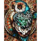 Twoje Hobby, malowanie po numerach, Sowa ornament, 40-50 cm