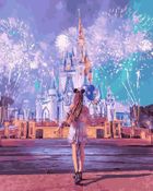 Twoje Hobby, Plakaty, malowanie po numerach, Disneyland