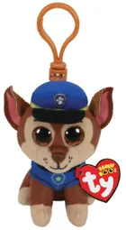 Ty, Beanie Babies, Psi Patrol, zawieszka, Chase, 8,5 cm