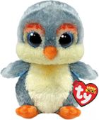 Ty, Beanie Boos, Fisher, szary pingwin, maskotka, 15 cm