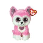 Ty, Beanie Boos, Husky Humky, maskotka, różowa, 15 cm