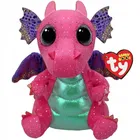Ty, Beanie Boos, Smok Spitfire, maskotka, różowy, 15 cm