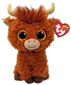 Ty, Beanie Boss, krowa Alfie, maskotka, 15 cm