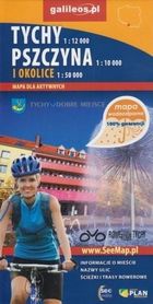 Tychy, Pszczna i okolice. Mapa dla aktywnych 1:12 000, 1:10 000, 1:50 000