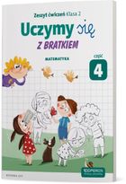 Uczymy się z Bratkiem. Matematyka. Część 4. Szkoła Podstawowa. Klasa 2