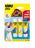UHU, klej w sztyfcie, 8,2g, 2szt + klej magic