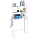 Ultra Clean, regał nad pralkę z haczykami, 65-25-155 cm