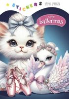 Urocze baletnice. Kolorowanka z naklejkami