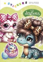 Urocze smoki. Kolorowanka z naklejkami