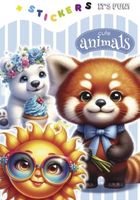 Urocze zwierzaki. Kolorowanka z naklejkami