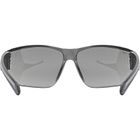 Uvex, Equate, okulary rowerowe, black matt-smoke