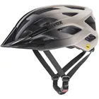 Uvex, I-vo 2 MIPS, kask rowerowy, 56-60 cm, warm grey-black matt