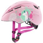Uvex, Kid 2 CC, kask rowerowy, dziecięcy, pink unicorn matt, 46-52  cm