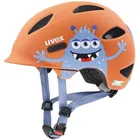 Uvex, Oyo Style, kask rowerowy dziecięcy, monster papaya matt, 50-54 cm