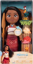 Vaiana 2, Moana, lalka interaktywna, 35 cm, zestaw z akcesoriami